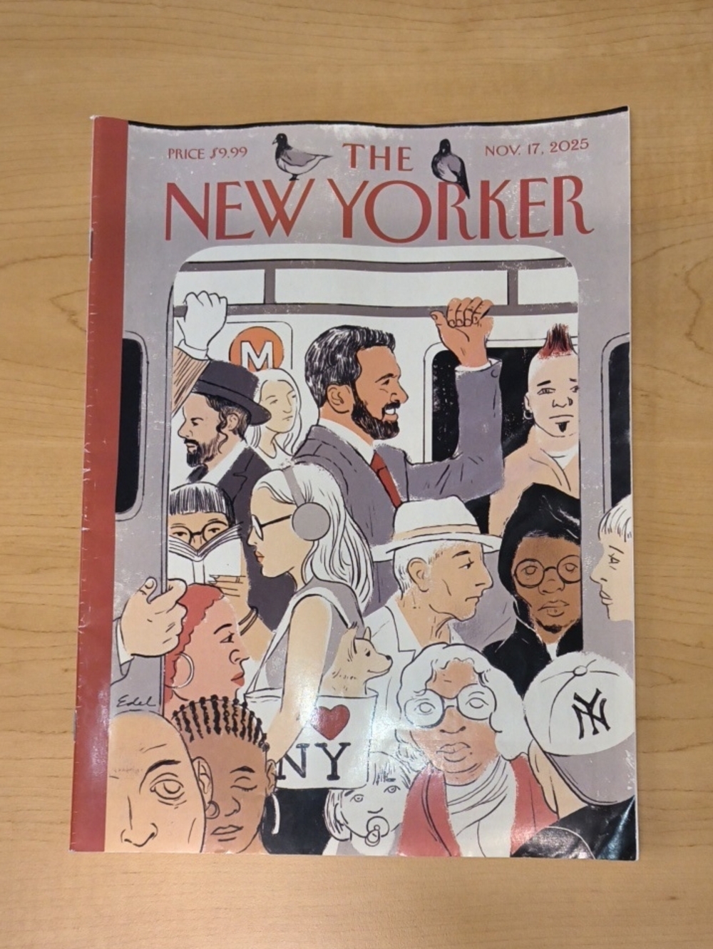 The New Yorker Magazine Mayor Mamdani (Nov. 17, 2025)